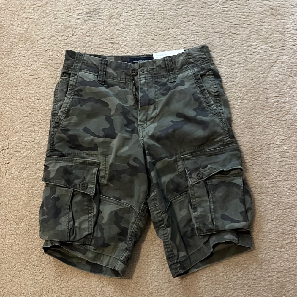 Mens American Eagle Camo Shorts size 26 waist